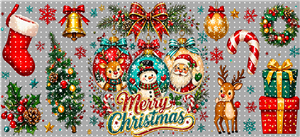 16oz Christmas-S  2361